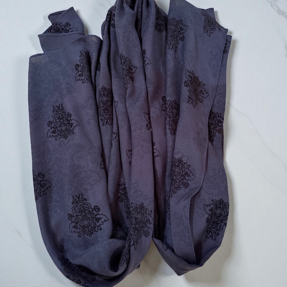 Brooks Brothers Embroidered Scarf - NEW with tags